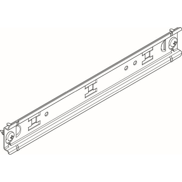 ABN FC1FN 7,5mm Hutprofilschiene 1-Feldbreite 244mm Länge 244mm 7,5-HOCH