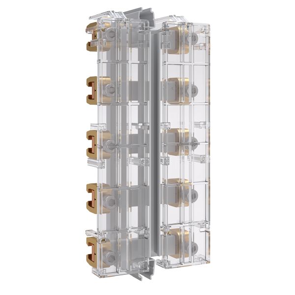 150A 10-Weg Stromverteiler / Sammelschiene, z.B. für Minusabgänge