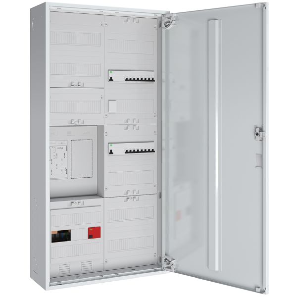 ABN S27EB111V3S Zählerschrank eHZ 1Z 1R 1V 1APZ HLAK/SE Bestückungspaket Verteiler 16 Automat 2FI 1TKl KS ÜSS