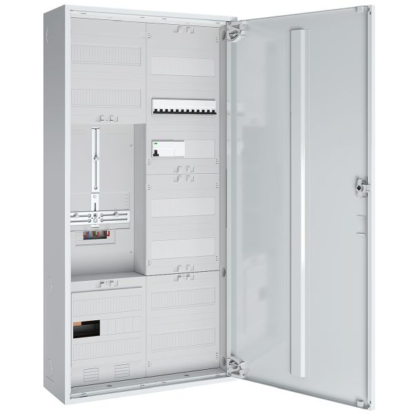 ABN S27ZB110V1D Zählerschrank 3Pkt 1Z 1V 1APZ HLAK/DOE Bestückungspaket Verteiler 12 Automaten 1FI 1TKl KS