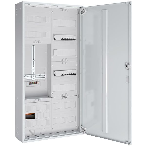 ABN S27ZB110V2S Zählerschrank 3Pkt 1Z 1V 1APZ HLAK/SE Bestückungspaket Verteiler 16 Automaten 2FI 1TKl KS