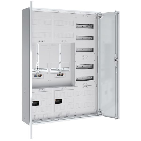 **ABN S37ZA120 Zählerschrank 3Pkt 2Z 1V 1APZ HLAK IP43 SK2 5-polig BxHxT 800x1100x210mm
