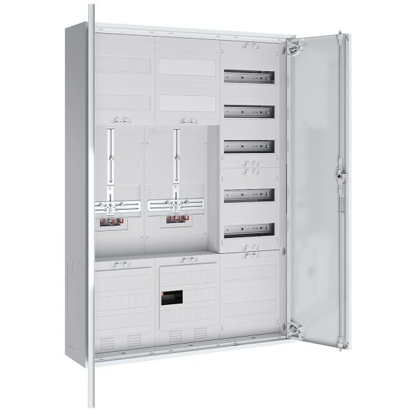 ABN S37ZA211 Zählerschrank 3Pkt 1Z 1R 1V 1APZ sHS IP43 SK2 5-polig BxHxT 800x1100x210mm