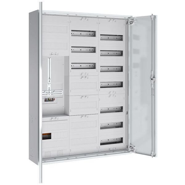 ABN S37ZA710R Zählerschrank 3Pkt 1Z 2V 1APZ HLAK/Kanal IP43 SK2 5-polig BxHxT 800x1100x210mm