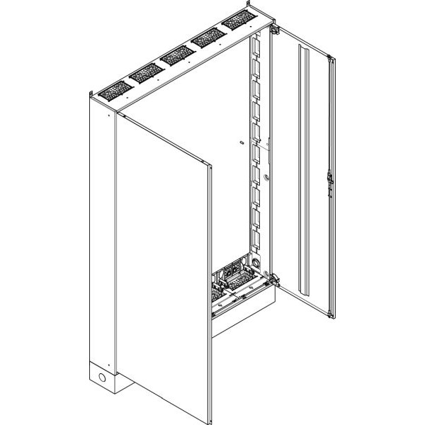 ABN SV512 Standgehäuse geerdet IP43 BxHxT 1300x1980x210mm
