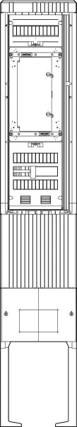 ABN SZ202ZZ1403 Zähleranschlusssäule 1 ZP 4pol HLAK 25mm² IP54 ZP-Abd, HAK