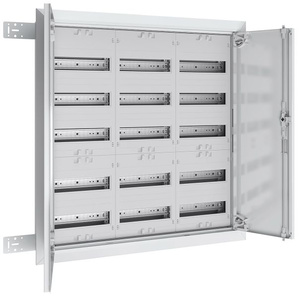 ABN UK35 Feldverteiler UP/HW T:110mm 180TE 3 x 5-Reihig für REG mit Volltüre