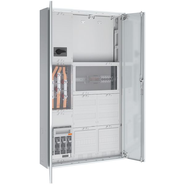 ABN WM309X2052 Wandlermess-Schrank 200A TAB W-Netz,RNG 5-polig Zu=NH1 AB=LA 250A TAB MD