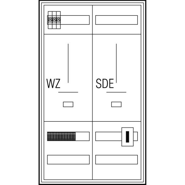 ABN ZWS2604N Wandlerschrank SAn TAB 2012 ohne APZ Landesgruppe Sachsen DIN43870