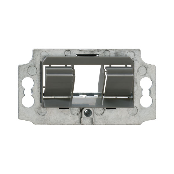 Rutenbeck 13900002 Montageadapter 3-fach für Universalmodule für Brüstungskanal/Unterflur für Rutenbeck Zentralstücke/Abdeckplatten