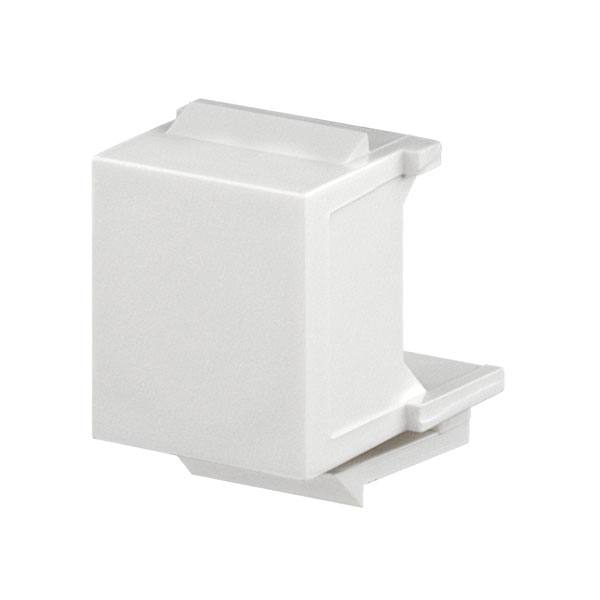 Rutenbeck 17010052 Blindkappe für Montageadapter KMK-MA Up und andere Keystone-Aufnahmen reinweiß (ähnlich RAL 9010)