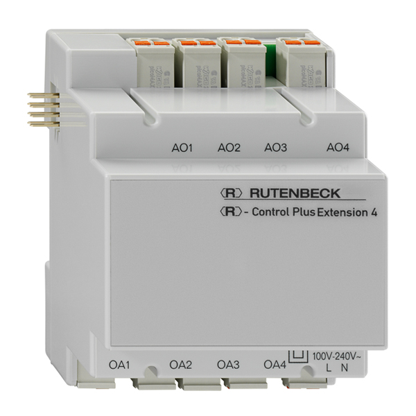 Rutenbeck 700802612 Ansteckbares Erweiterungsmodul für Rutenbeck-Control Plus IP 8 und Rutenbeck-Control Plus IP 4