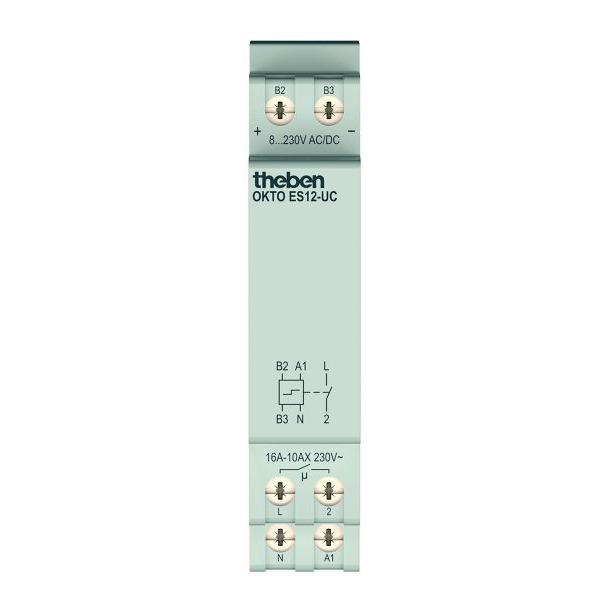 Theben 3120131 Stromstoßschalter OKTO ES12-UC 1 Kanal/Kontakt S