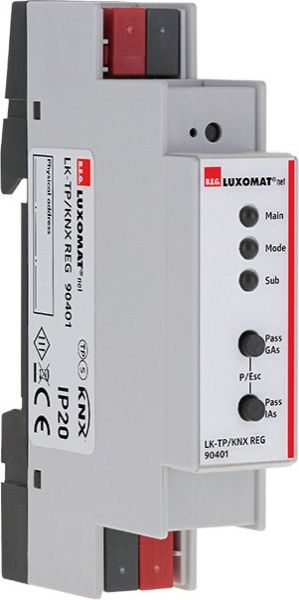 B.E.G. 90401 KNX-Linienkoppler LK-TP/KNX REG weiß