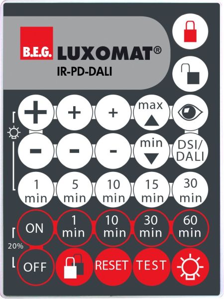 B.E.G. 92094 Fernbedienung IR-PD-DALI