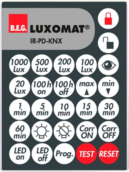 B.E.G. 92123 IR-Fernbedienung IR-PD-KNX