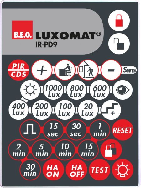 B.E.G. 92201 Fernbedienung IR-PD9