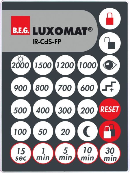 B.E.G. 92396 IR-Fernbedienung IR-CdS-FP