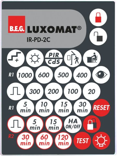 B.E.G. 92475 IR-Fernbedienung IR-PD-2C