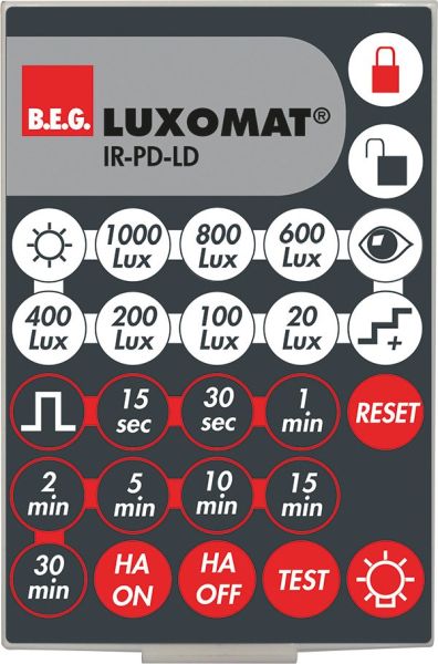 B.E.G. 92479 IR-Fernbedienung IR-PD-LD