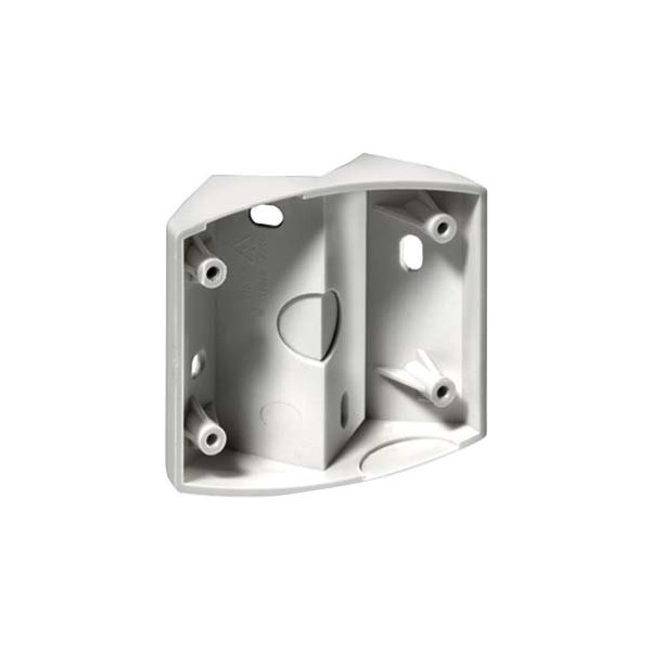 Esylux EM10025518 MD-Ecksockel weiß für Bewegungsmelder der MD Serie MD EDGE MOUNTING WH