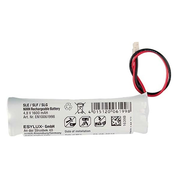 Esylux EN10061998 Akku NiMh SLE/SLF 4,8V/1,6Ah SLESLFBA.NiMH1600mAh