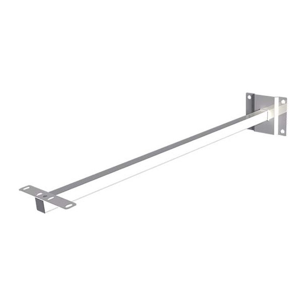 Esylux EL10810534 Wandausleger inkl. Adapter für OFL-/AFL-SUN FL WALL ARM 700 BK