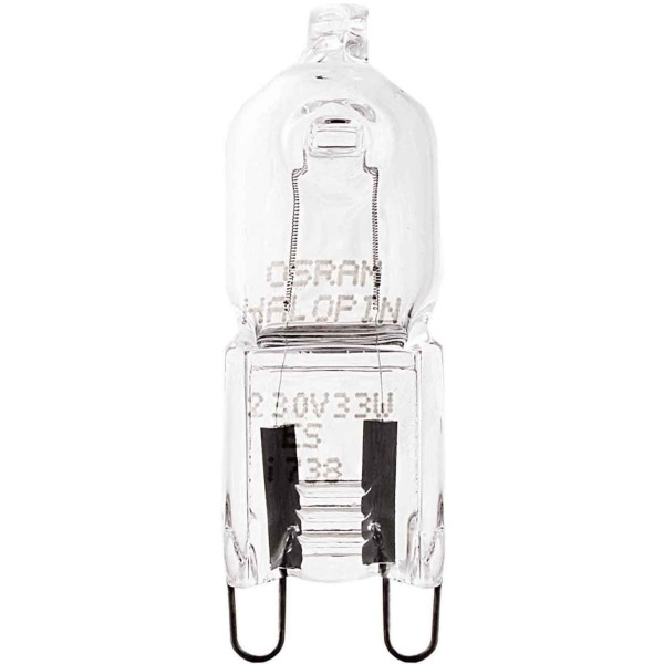 Osram 66733 ECO Halogenlampe HALOPIN ECO 33W 230V G9 460lm 35W 2800K