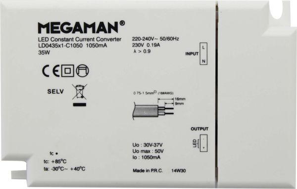 Megaman MM56015 LED-Spannungsversorgung