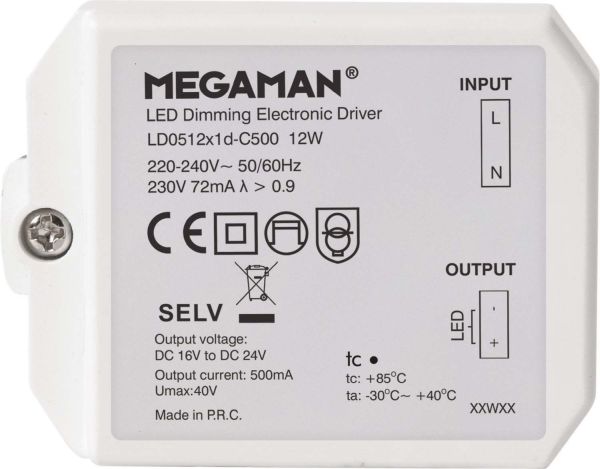 Megaman MM56018 LED-Treiber