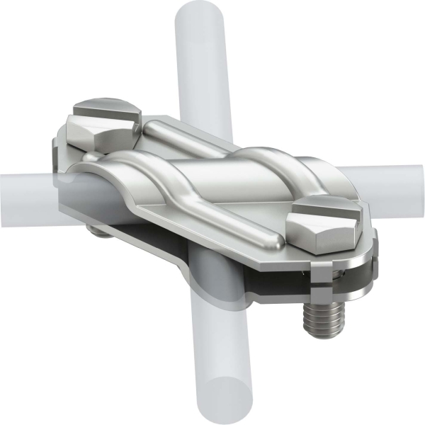 OBO Bettermann 5312925 Kreuzverbinder RD10 FL30 250 V4A