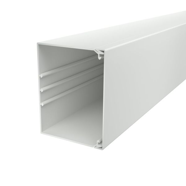 OBO Bettermann 6027245 Wand- und Deckenkanal 100x130mm PVC WDK100130LGR 2 Meter