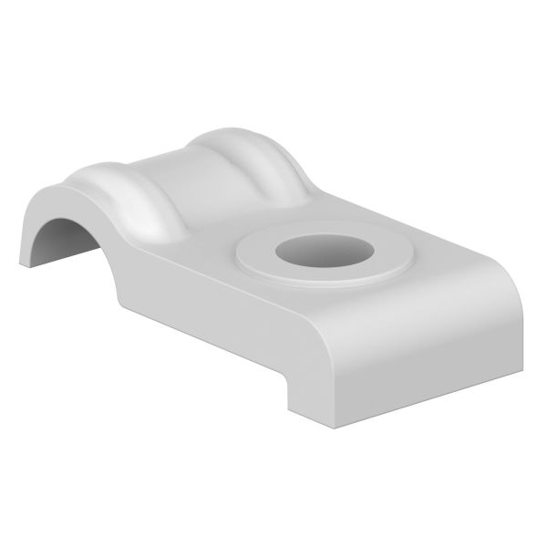 OBO Bettermann 2215047 ISO-Nagelschelle 2-4mm 2-4mm PP lichtgrau 4028 100 Stück