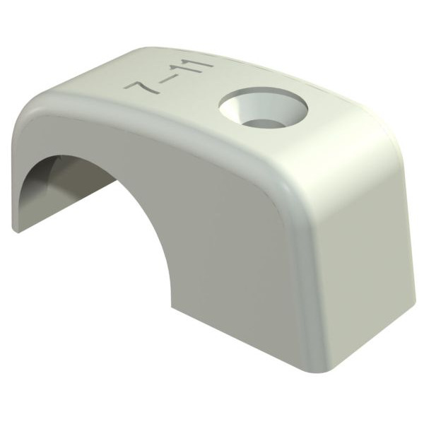 OBO Bettermann 2215209 ISO-Nagelschelle grau 4032 100 Stück