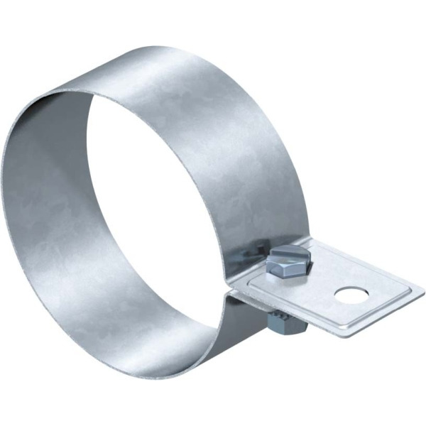 OBO Bettermann 5350093 Regenrohrschelle feuerverzinkt 301 DIN-90 10 Stück