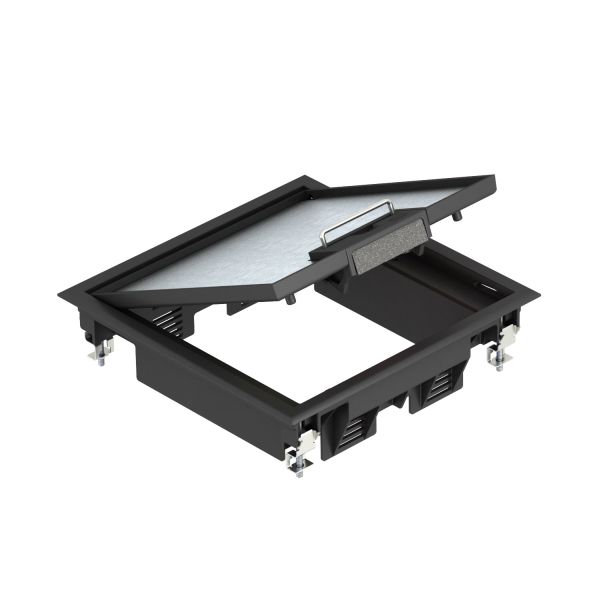 OBO Bettermann 7405200 Geräteeinsatz für Kanalmontage GES4 U 9011