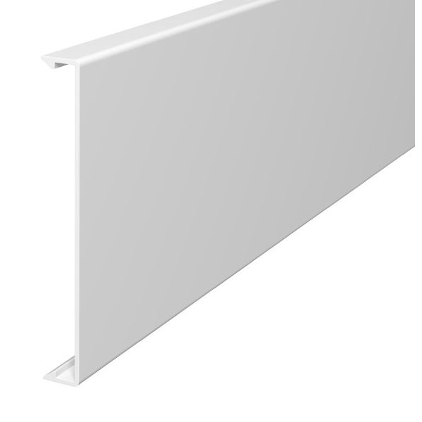 OBO Bettermann 6191630 Kanaloberteil 110x2000mm PVC 2410 110RW 2 Meter