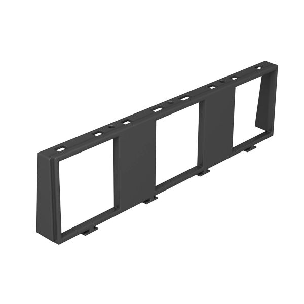OBO Bettermann 7408672 Einbaurahmen für 3x1 Modul 45 MT45V 3