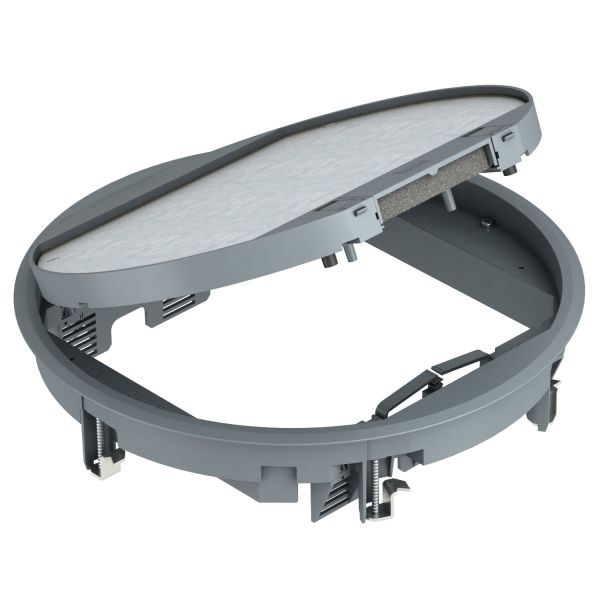 OBO Bettermann 7405465 Geräteeinsatz grau GESR9-2U12T 7011