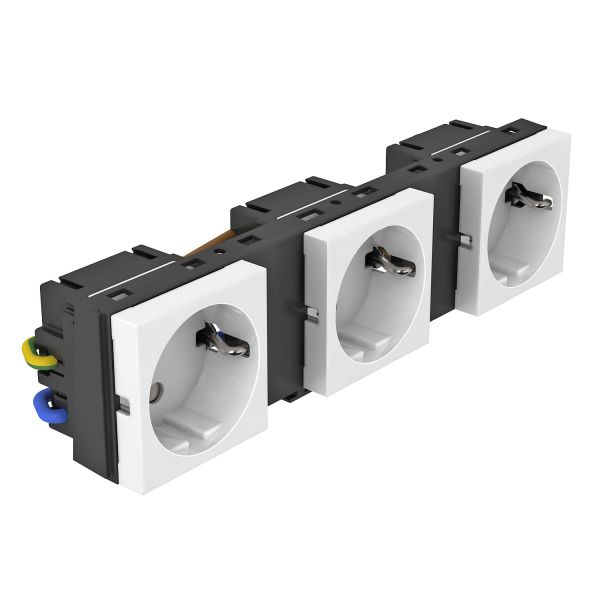 OBO Bettermann 7408697 Modulträger 3x1fach MT45V 3 3WS V