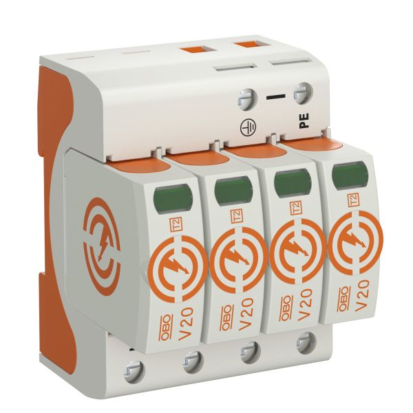 OBO Bettermann 5095164 SurgeController V20 vierpolig V20-4-280