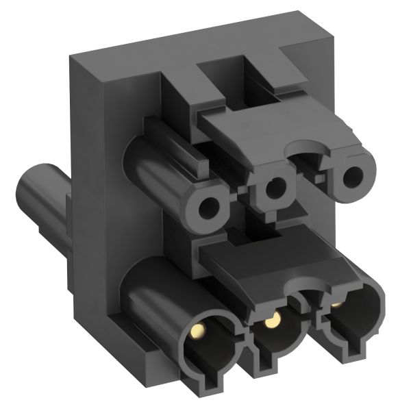 OBO Bettermann 6108086 Verteilerblock 1Eingang/2Ausgänge VB-2 GST18i3p