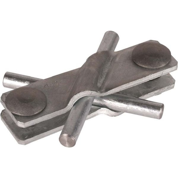 DEHN 308320 SVK7.107.10FL40STTZN SV-Klemme St/tZn für Rd 7-10/10mm 25 Stück