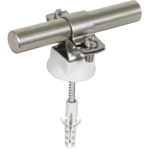DEHN 274260 SHZS16KSKD8X40V2A Stangenhalter NIRO für Rd 16mm mit Schraube und Dübel
