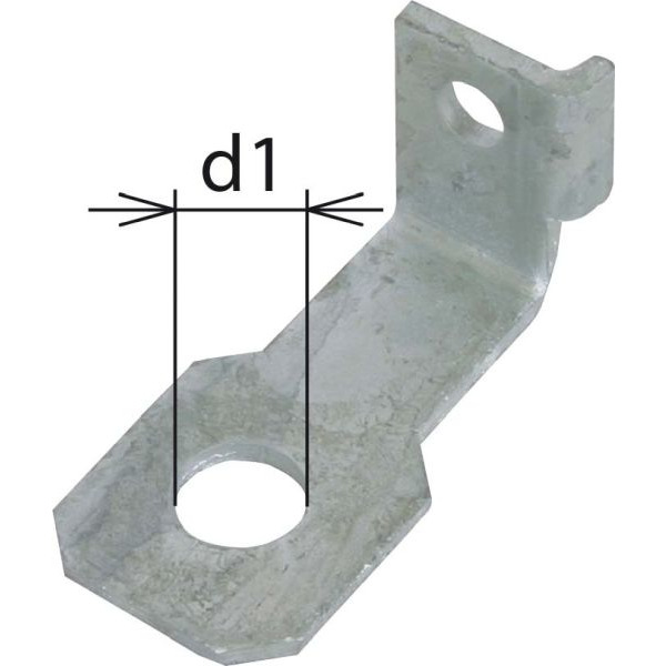 DEHN 923311 ABEXFSIF1W11 Anschlussbügel D=11mm für M11 abgewinkelt