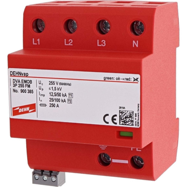 DEHN 900385 DVAEMOB3P255FM Kombi-Ableiter DVA EMOB