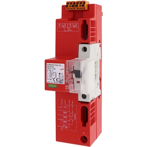 DEHN 909131 DSHZPB2LSGATT255 Kombi-Ableiter