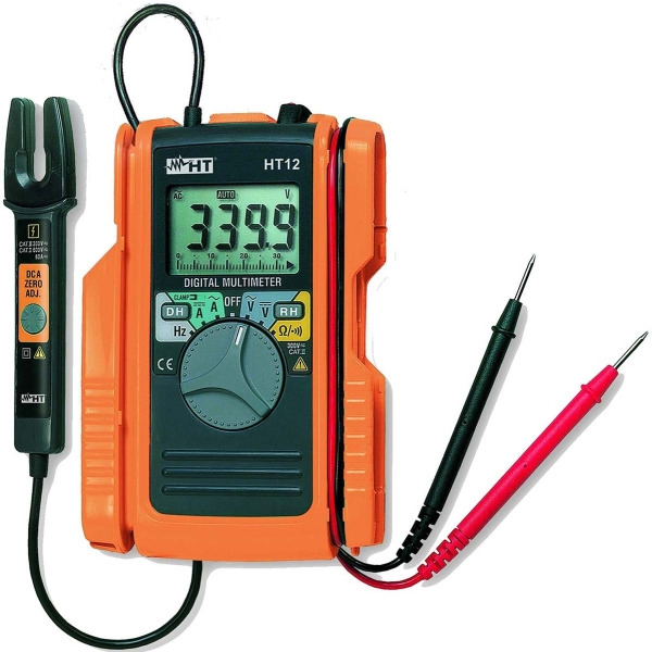 # HT Instruments HT12 Digitalmultimeter mit Gabel-String