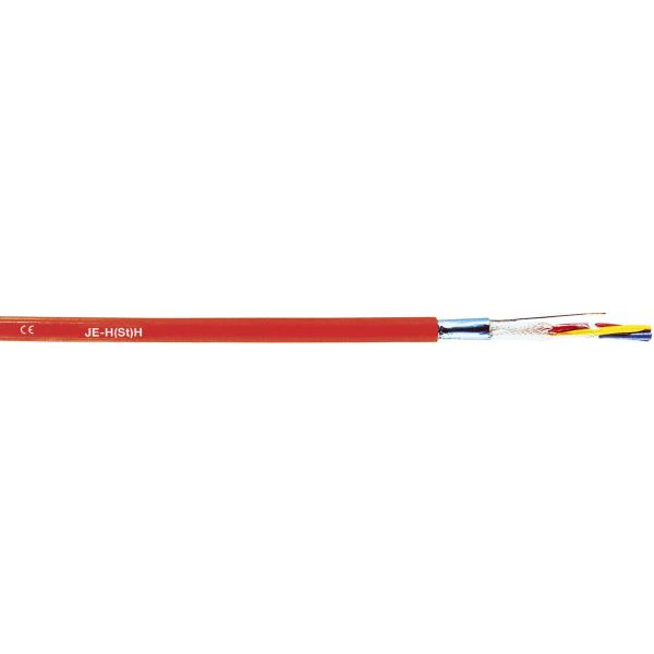 Instaleitung halogenfrei JE-H(St)H E30-90 4x2x0,8 DAE JE-H(St)H E3090 4x2x0,8 orange Meterware