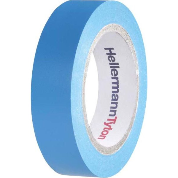 HellermannTyton Flex15-BU15x10m PVC Isolierband blau